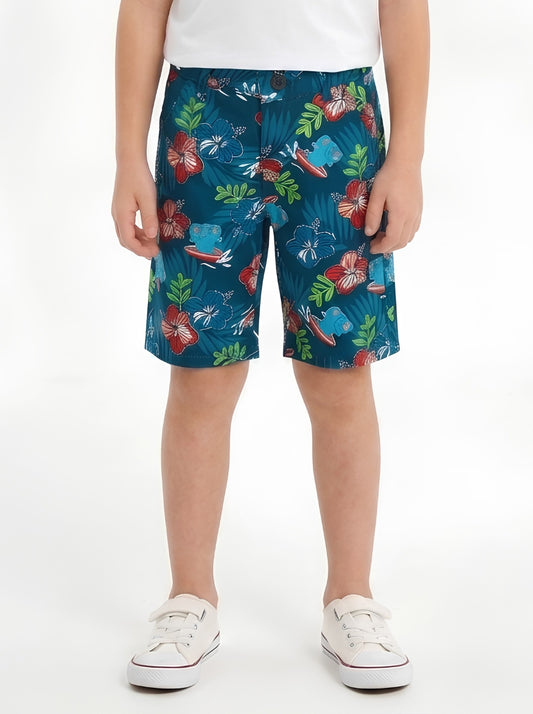 MULTI COLOR SHORTS | BLUE