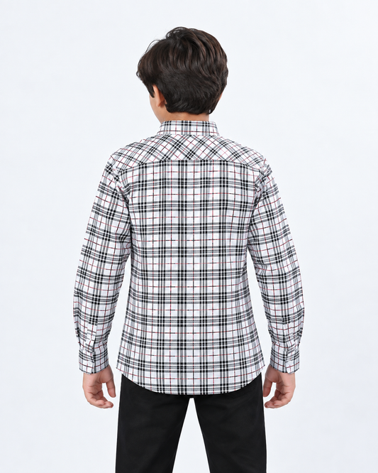 Boys Plaid Winter | Shirt