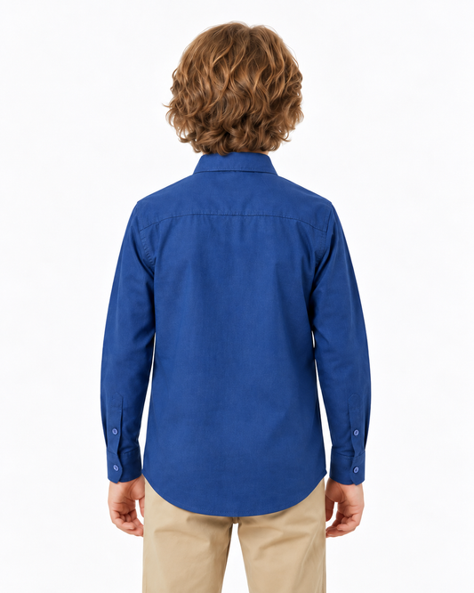 Boys Blue Winter | Shirt