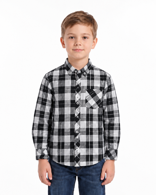 Boys Check Winter | Shirt