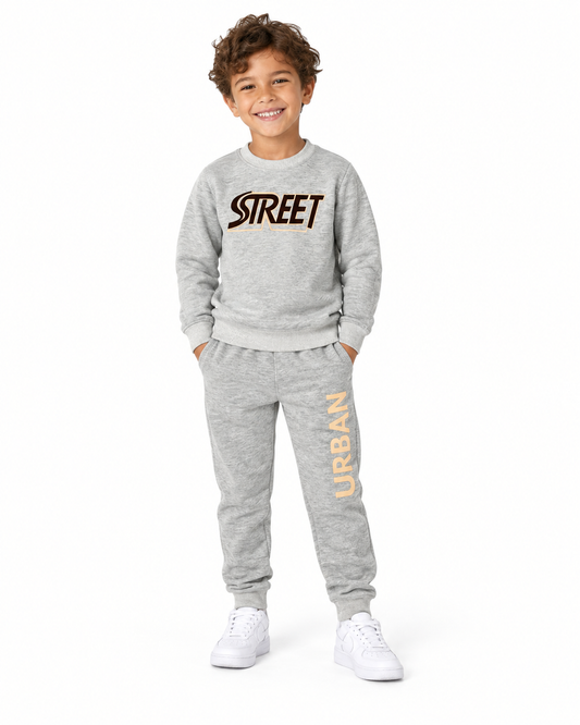 Urban Street Tracksuit | GREY