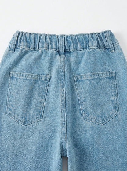 BUTTER FLY EMBROIDED | BLUE(LIGHT)