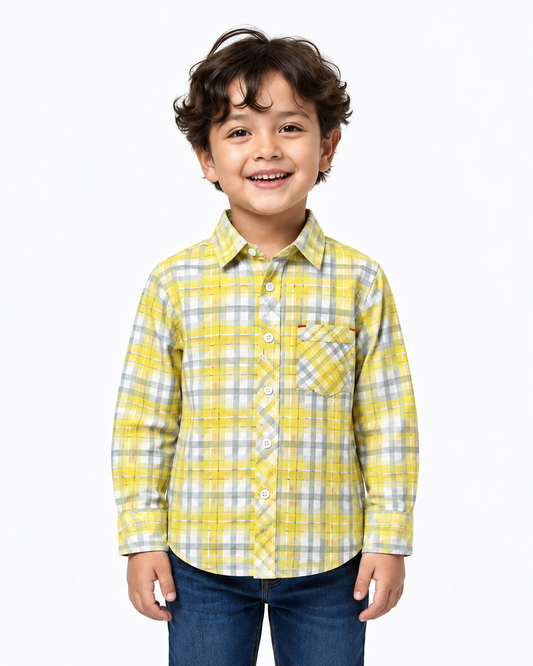 Stylish Kids Checked | Shirt