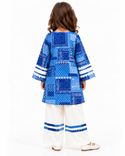 Patchwork Winter Kurta Set