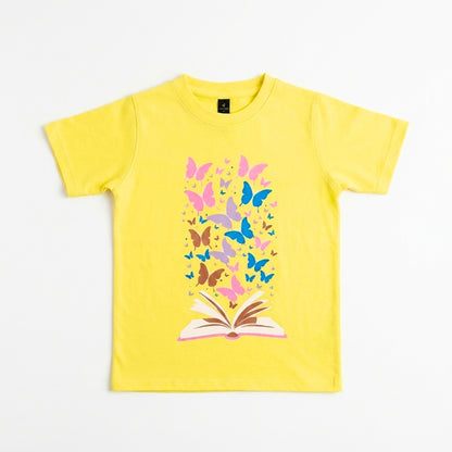 BUTTERFLY ROUNDNECK | YELLOW
